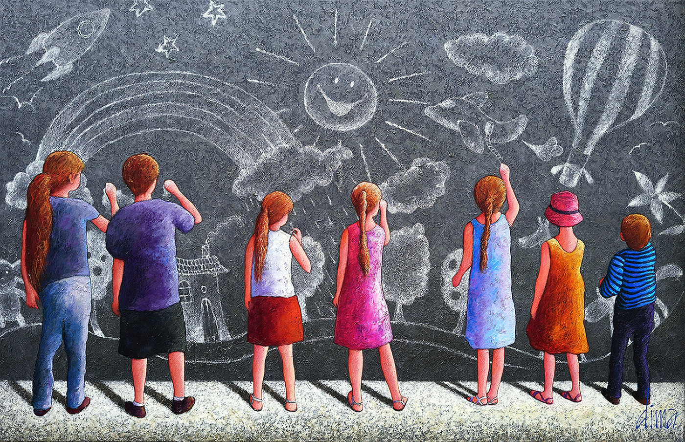 The Wall of Happiness : Dima Dmitriev